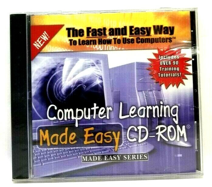Computer Learning Made Easy CD-ROM Win 98 & Higher New Sealed gallery