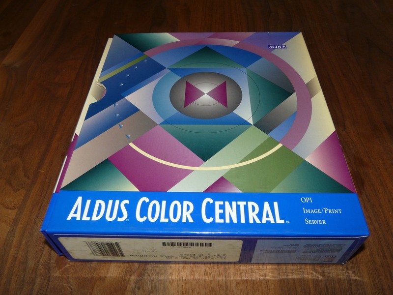 Aldus Color Central 2.2 for MAC English Version, HTF