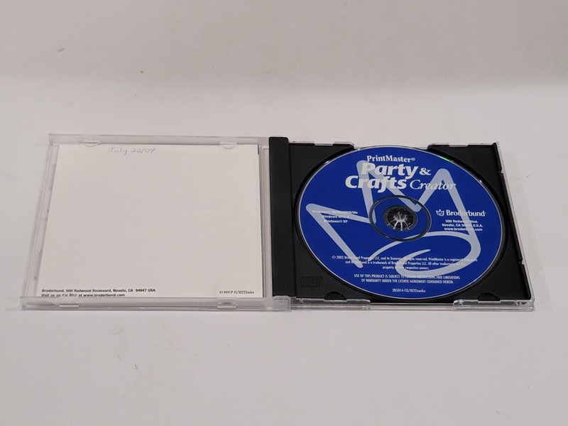 PrintMaster PARTY & CRAFTS CREATOR Windows 95/98/2000 | PC CD-ROM gallery