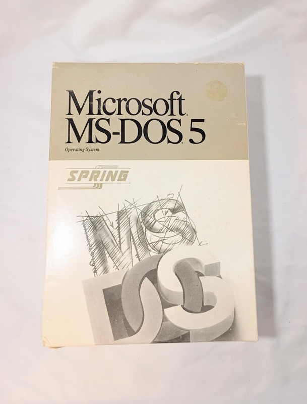 Microsoft MS-DOS 5 Spring