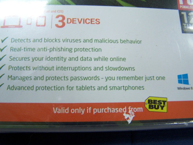 Webroot Secure Anywhere Internet Security Plus (3 Devices) Windows 8 sealed gallery