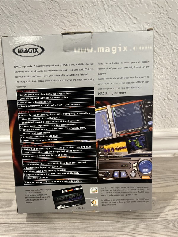 VTG Magix MP3 Maker Big Box PC CD gallery