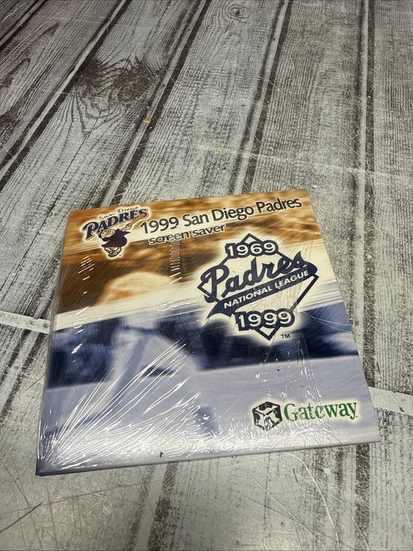 Vintage Gateway 1999 San Diego Padres Screen Saver Disc