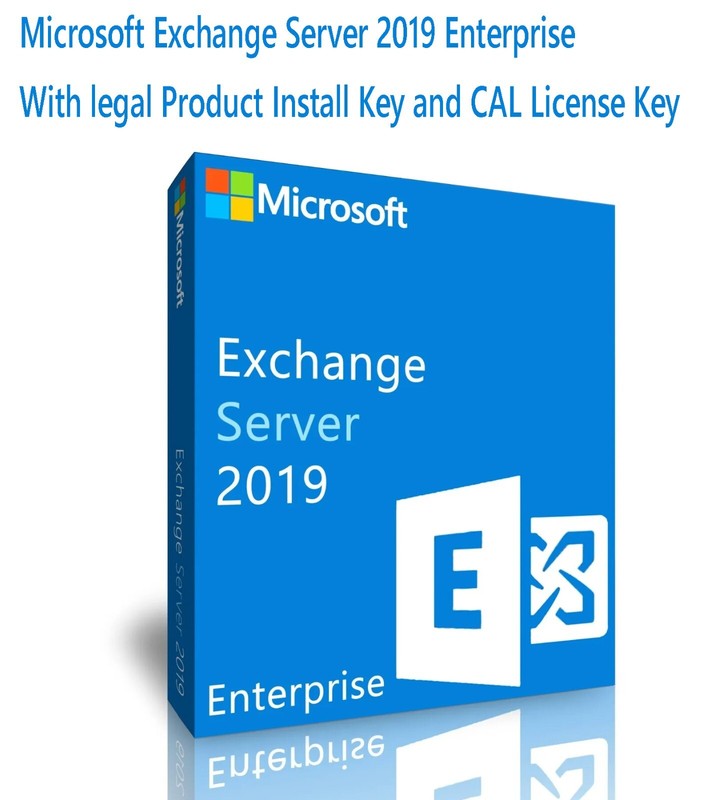 Microsoft Exchange Server 2019 Enterprise w 100 CALs. Important Read Description