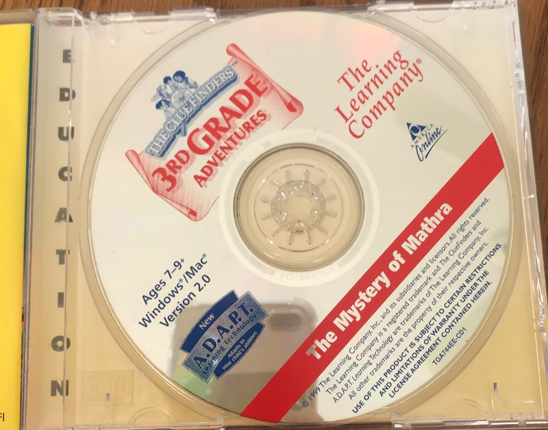 The Clue Finders' 3rd Grade Adventures Ages 7-9 - CD ROM for WIN MAC Ships N24h gallery
