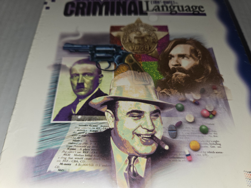 NEW Encyclopedia of Criminal Language PC Game CD-ROM Power CD ZCI Windows SEALED gallery