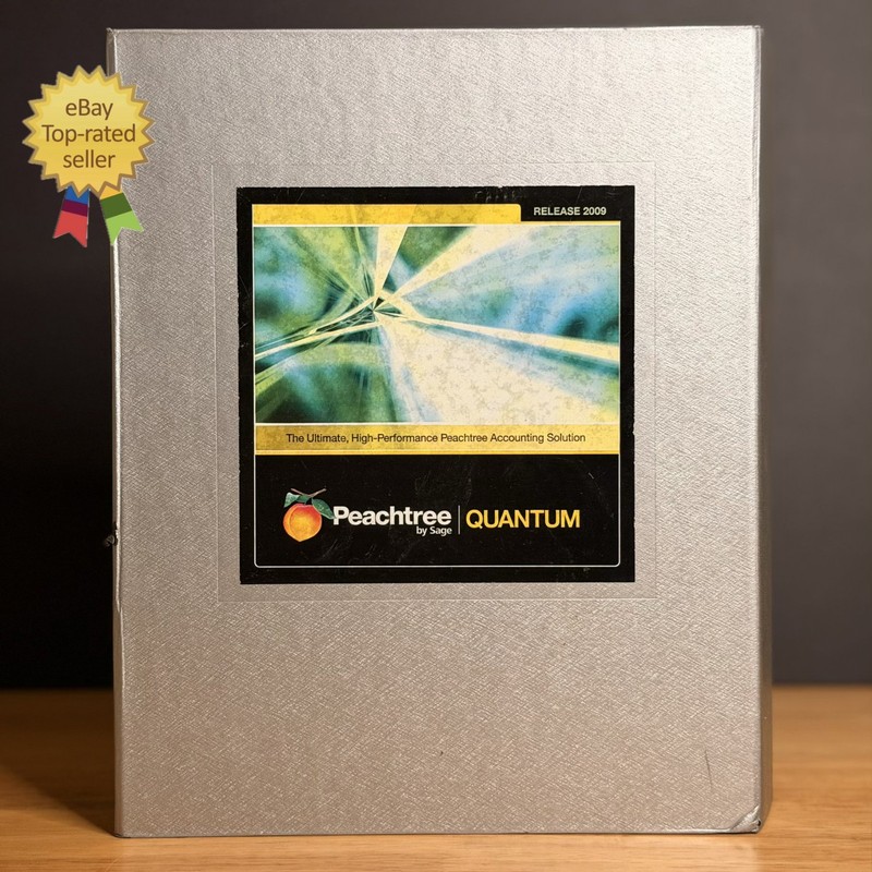 Peachtree by Sage Quantum Accountants Release 2009 Windows 1 User – READ