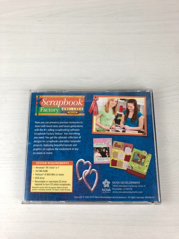 PC CD-ROM (2010) - Scrapbook Factory- Deluxe Version 5 gallery