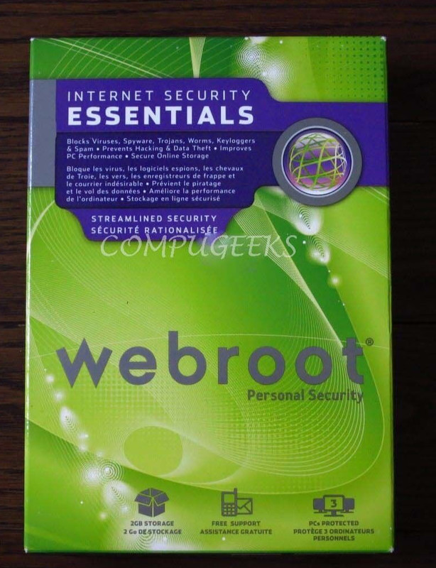 Webroot AntiVirus + Optimizer 2024 3 YEARS for 5 PC/MAC (ONLINE KEY & DOWNLOAD)