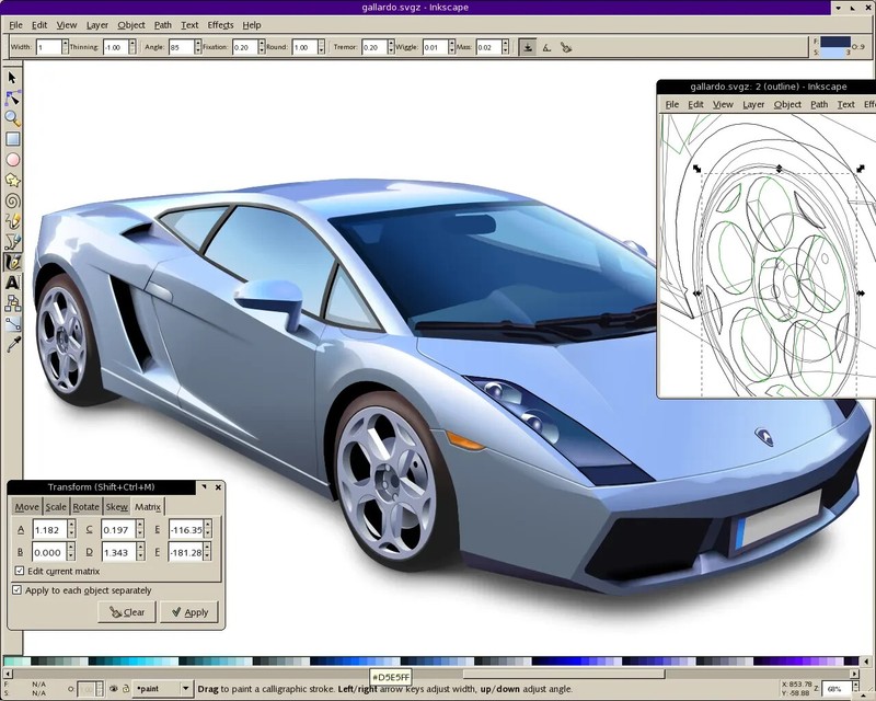 Vector Graphic Design Software for Windows & Mac ~ Inkscape Pro Illustrator ~ CD gallery