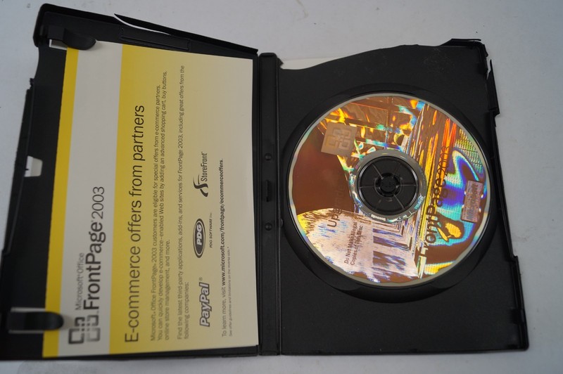 MicroSoft Office FRONT PAGE 2003 Website Creation Management Program App C242 gallery