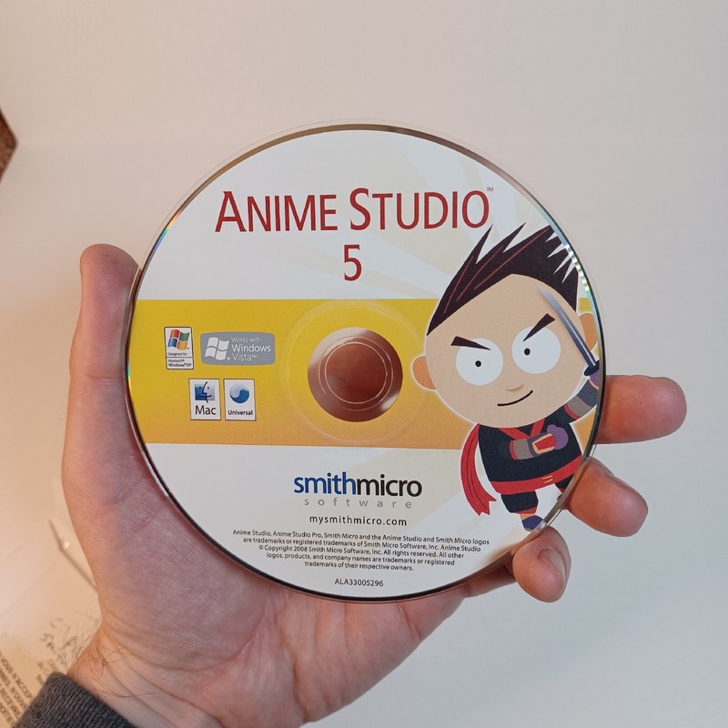 2008 Anime Studio Debut 5 OLD VERSION - Disc with code Only - No box gallery