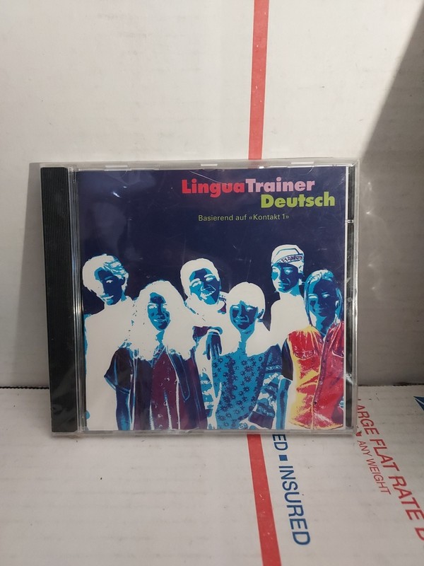 New Sealed Lingua Trainer Deutsch Pc Cd-rom For Macintosh - #174e