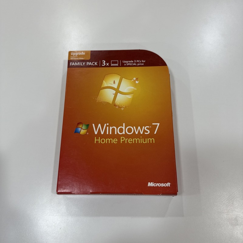 Microsoft Windows 7 Home Premium Family Pack 32/64-Bit