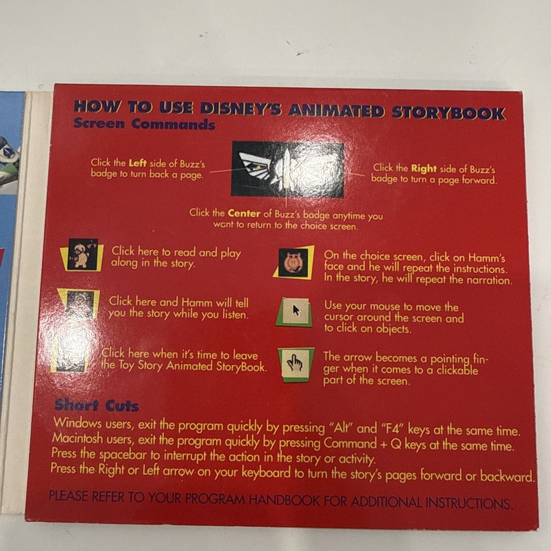 Disney's Toy Story Animated Storybook - 1996 Win 95/98 gallery