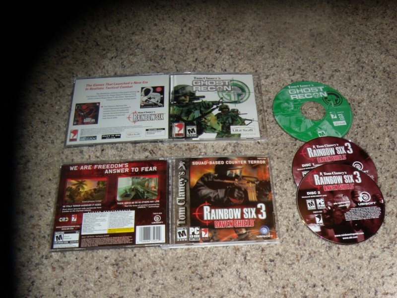 Tom Clancy’s Ghost Recon & Rainbow Six 3 Raven Shield PC Games