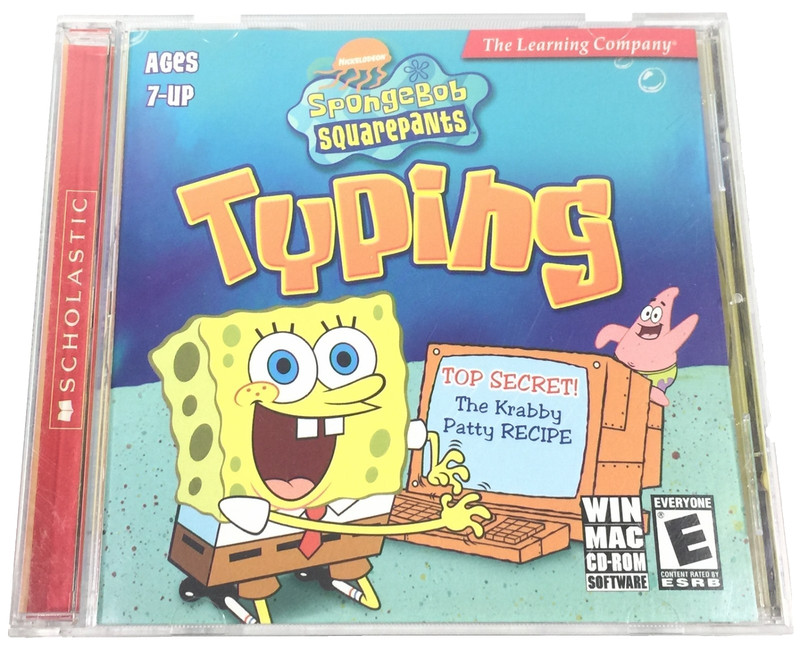 Spongebob Squarepants – Typing – PC CD-Rom – 2004