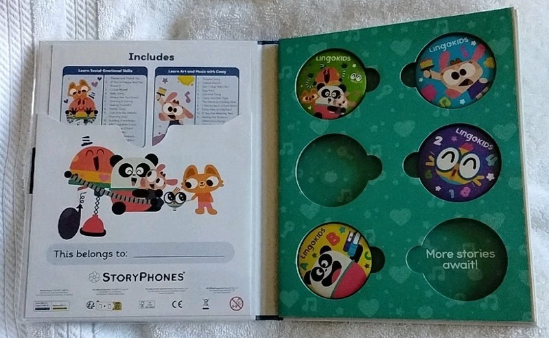 StoryPhones with 4 Educational Screen Free Audio Disks gallery