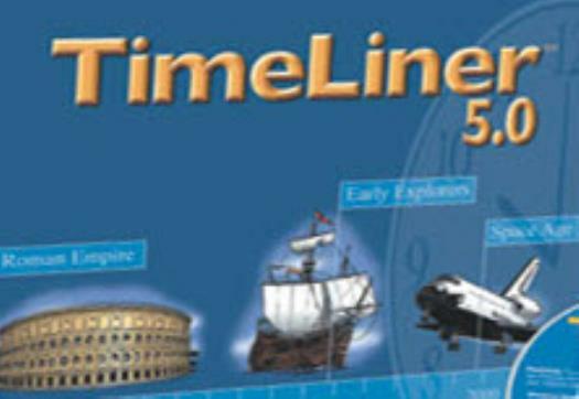 TimeLiner 5: Ready-Made Time Lines PC MAC CD world history science technology +
