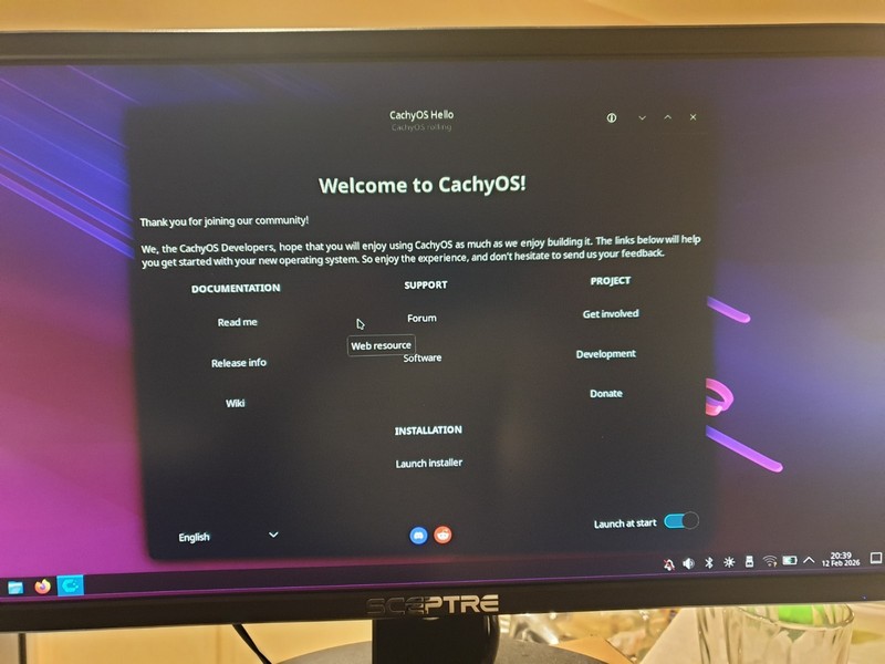 Linux CachyOS Desktop Edition 260124, Bootable Live and Install USB Flash Drive gallery