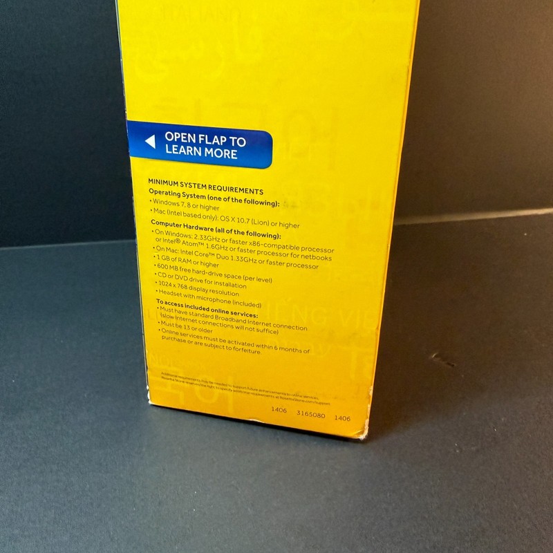 Rosetta Stone Italiano Version 4 Level 1-5 1, 2, 3, 4, 5 Learn Italian gallery
