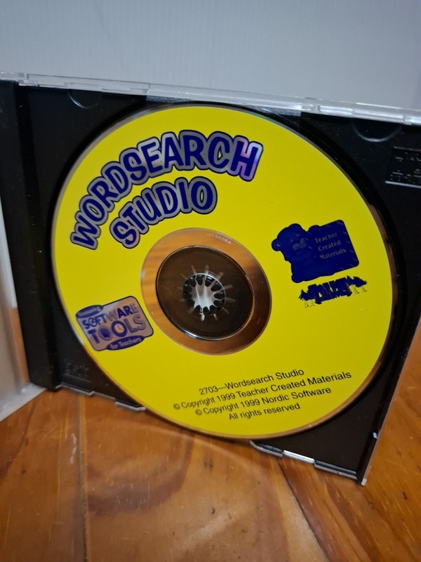 Wordsearch Studio 1999 Teacher Created Materials CD-ROM Windows '95 gallery