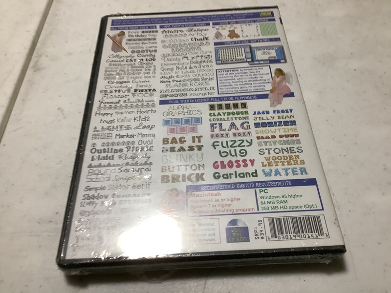 Lettering Delights Supreme CD Rom PC Brand New gallery