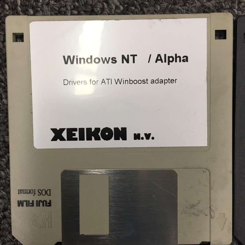 Windows NT Nitro 3D/GX Mediamatics 95 Windows 3.5 3 1/2" Winboost adapter disk gallery