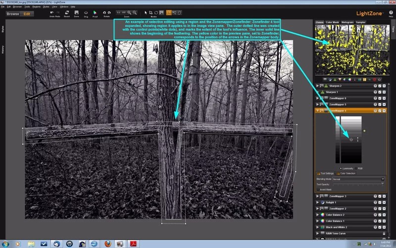 LightZone digital Photo Camera RAW Image Editing Lightroom-Darkroom Software gallery