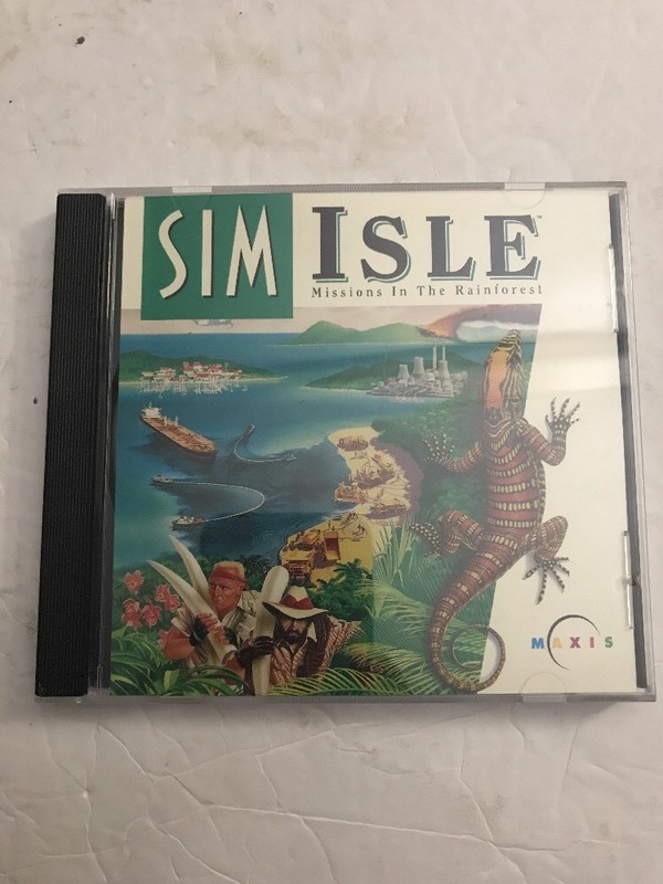 Sim Isle – CD – Game – DOS Ships N 24hrs