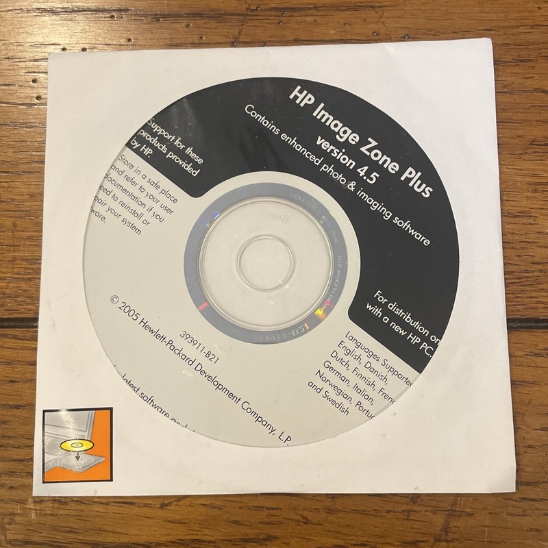 HP Image Zone Plus CD V 4.5 New, Sealed