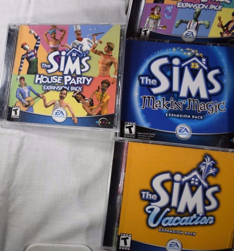 The Sims Expansion Pack Bundle 5 Packs E-2 gallery