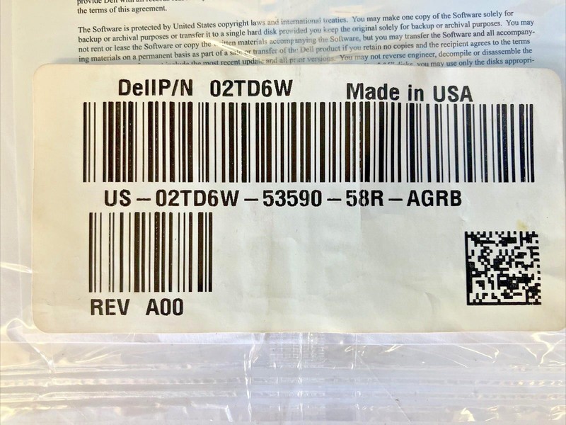 (New & Sealed) Dell OpenManage System Management Tools DVD 02TD6W ~ gallery