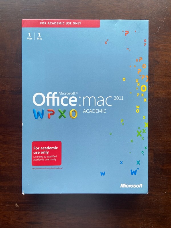 Microsoft Office University 2011 Mac Full Version Academic WPXO – w/ Key