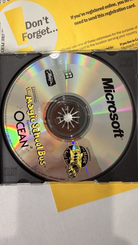 Magic School Bus Explores the Ocean Big Box PC CD-ROM Windows gallery