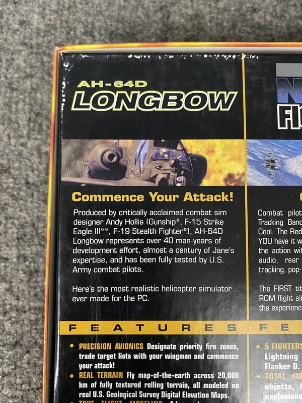 Jane's Attack Pack: ATF USNF'97 and AH-64D Longbow Limited Edition PC Game gallery