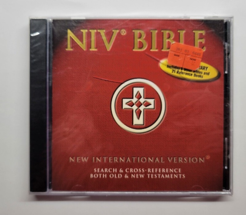 The Bible Library NIV Edition (PC CD-ROM, 1998)