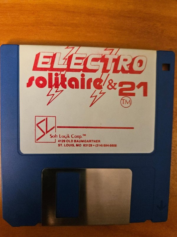 ELECTRO solitaire & 21 By Soft Logik for Atari ST
