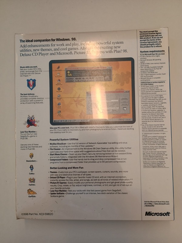 Microsoft Plus for Windows 98 - Companion for Windows 98 gallery