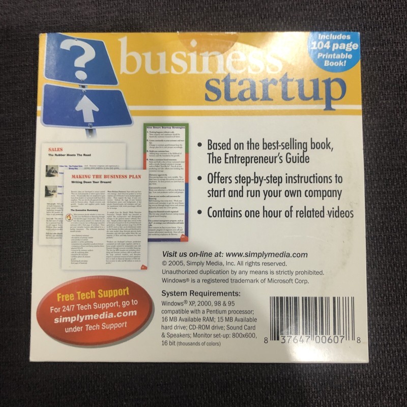 Simply Media Business Startup Pc Cd Rom gallery