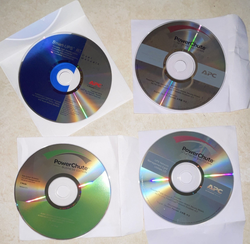 APC PowerChute Business Edition Utility Suites CD, Windows Software, 5 Devices