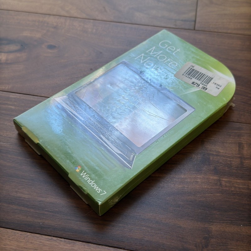 Microsoft Windows 7 Home Premium Upgrade Factory Sealed Complete in Box gallery