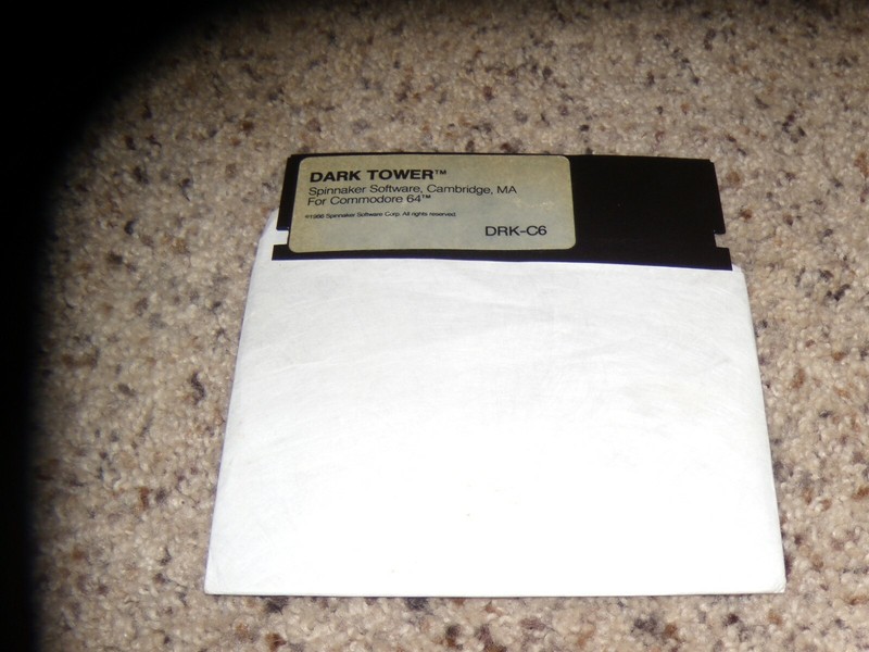 Dark Tower Commodore 64 C64 Game on 5.25″ disk