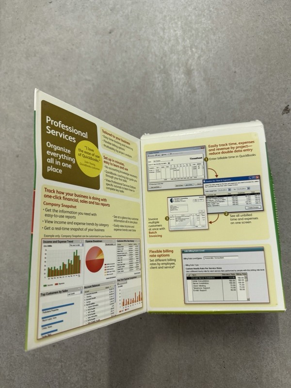 QUICKBOOKS Desktop Professional Services 2012 Accounting UNTESTED gallery