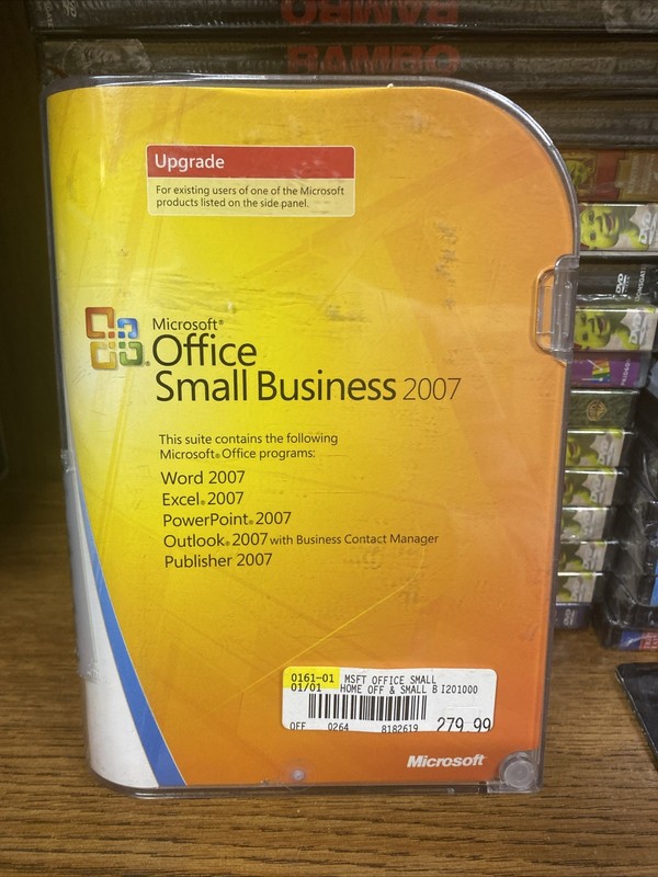 Microsoft Small Business 2007 (Retail) (1 User/s) – Upgrade for Windows…