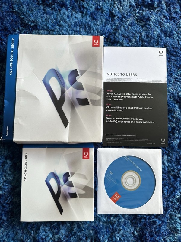 Ad0be Photoshop CS5 64 & 32 bit for Windows – Upgrade Version – w/Serial Number
