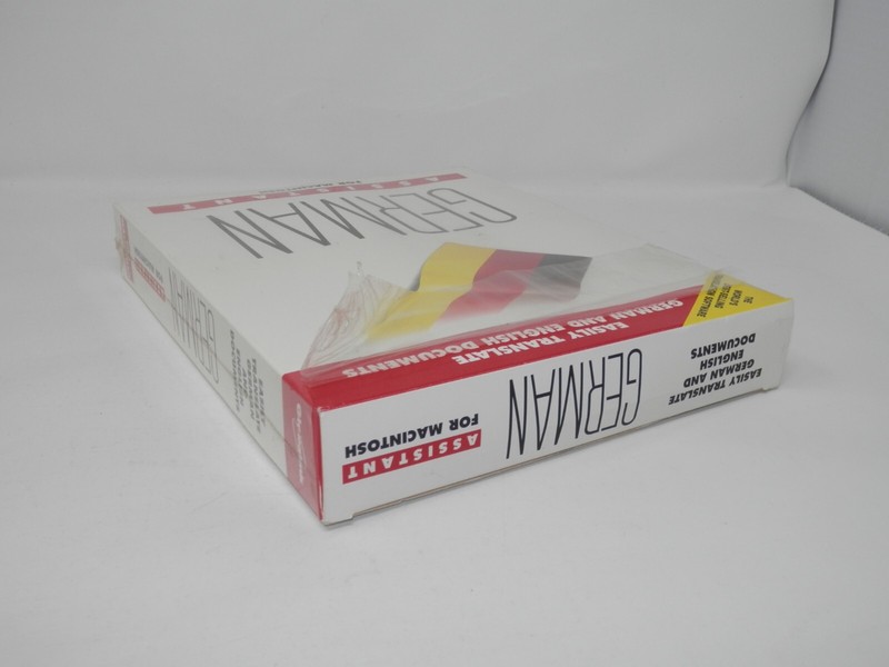 German Assistant Translation Software for MAC 3.5" Floppy Translate to English gallery