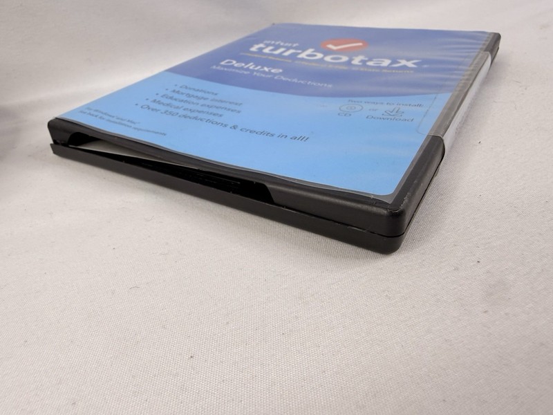 Intuit TURBOTAX DELUXE 2019 Federal/State Physical CD license Code PC Mac gallery