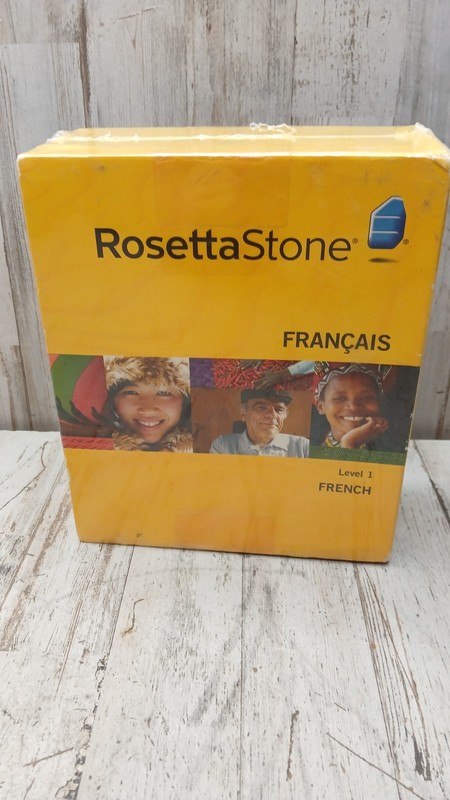 NEW Rosetta Stone French Version 3 CD-Rom Win/Mac Homeschool Levels 1-3 Sealed