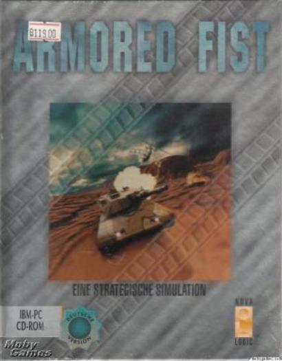 Armored Fist 1 PC CD control US Soviet military tank vehicle war simulation game